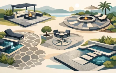 10 idées patio béton décoratif à envisager