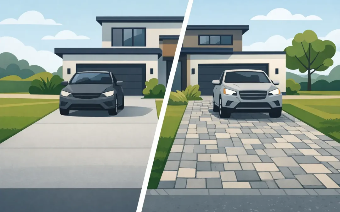 Béton ou pavé pour entrée : que choisir ?