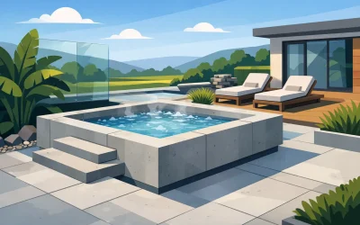 Dalle spa béton extérieur – bien la concevoir