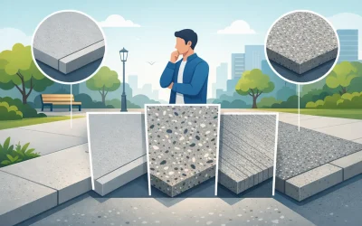 Quelle finition pour trottoir béton choisir ?