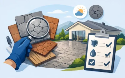 Bien choisir un béton estampé durable