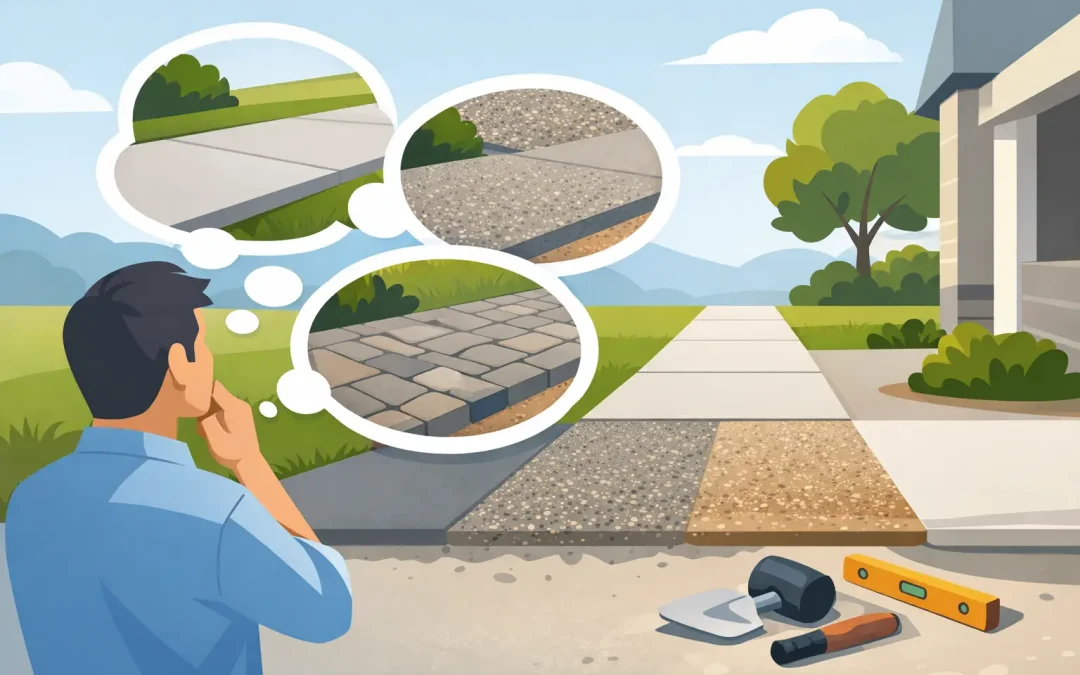 Quel béton pour trottoir extérieur choisir ?