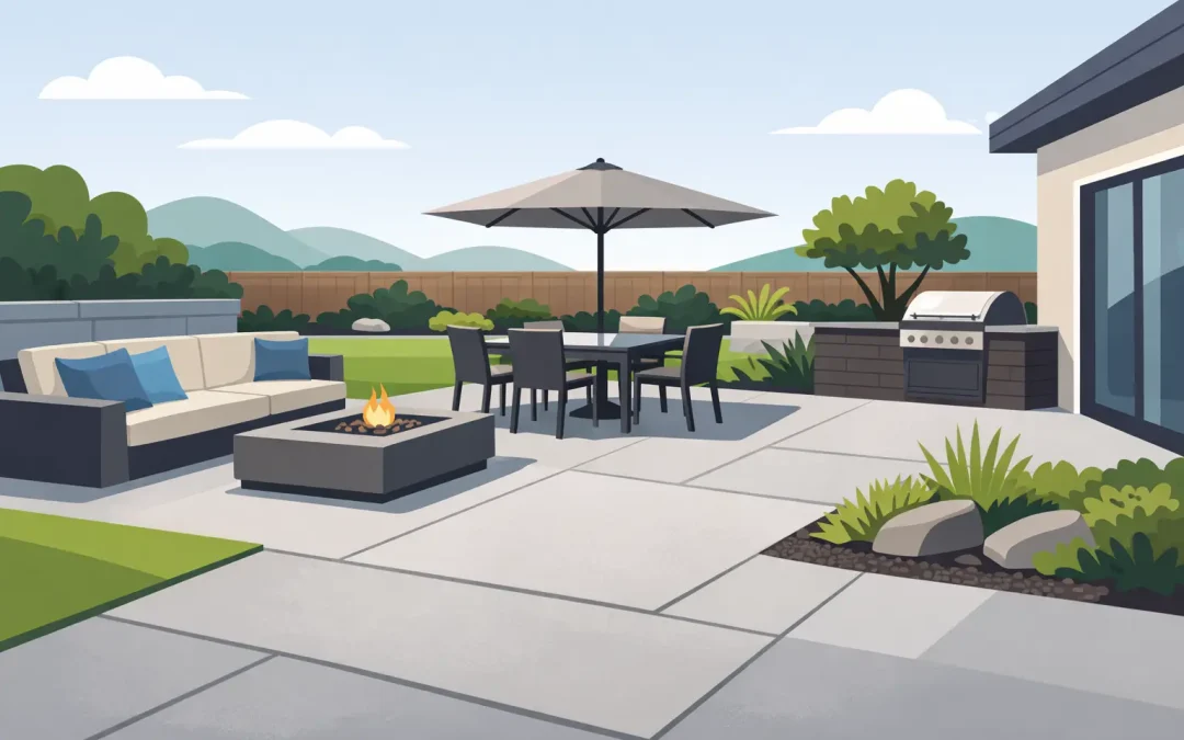 Guide patio béton résidentiel pour votre cour
