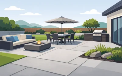 Guide patio béton résidentiel pour votre cour